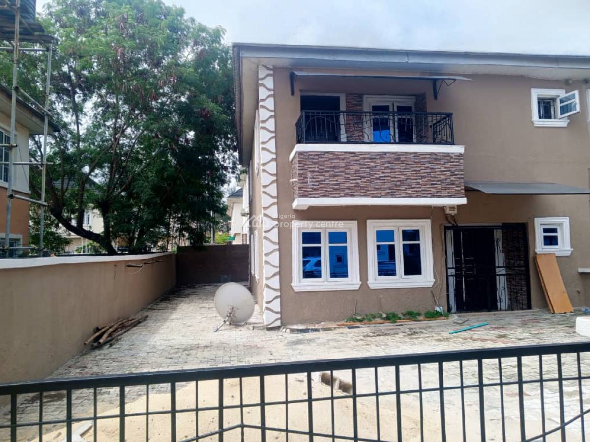 Nice 3 Bedrooms Terraced Duplex, Megamound Estate, Off Lekki County Homes, Ikota, Lekki, Lagos, Terraced Duplex for Rent