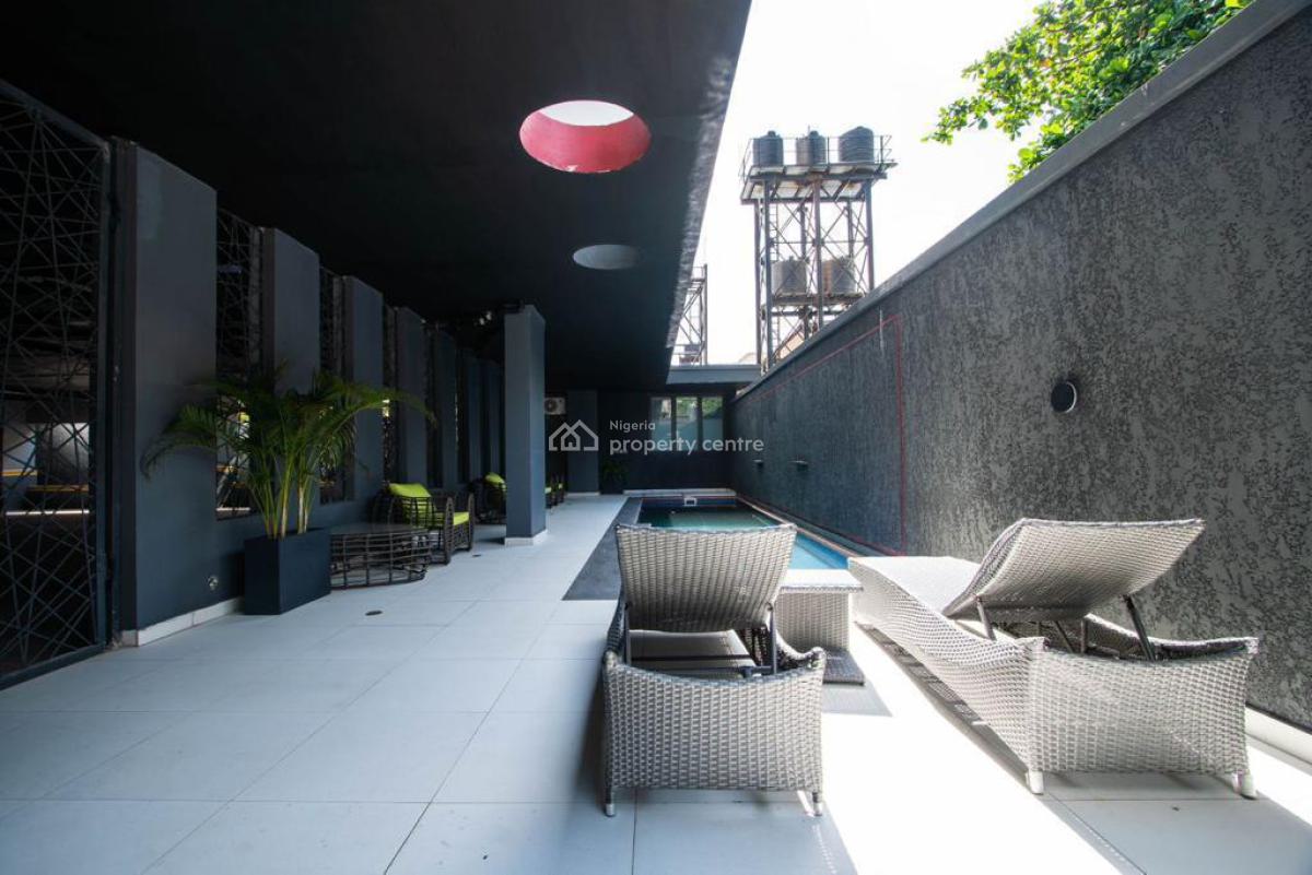 Luxurious 2bedroom with Rooftop, Gym and Pool, African Lane, Lekki Phase 1, Lekki, Lagos, Flat / Apartment Short Let