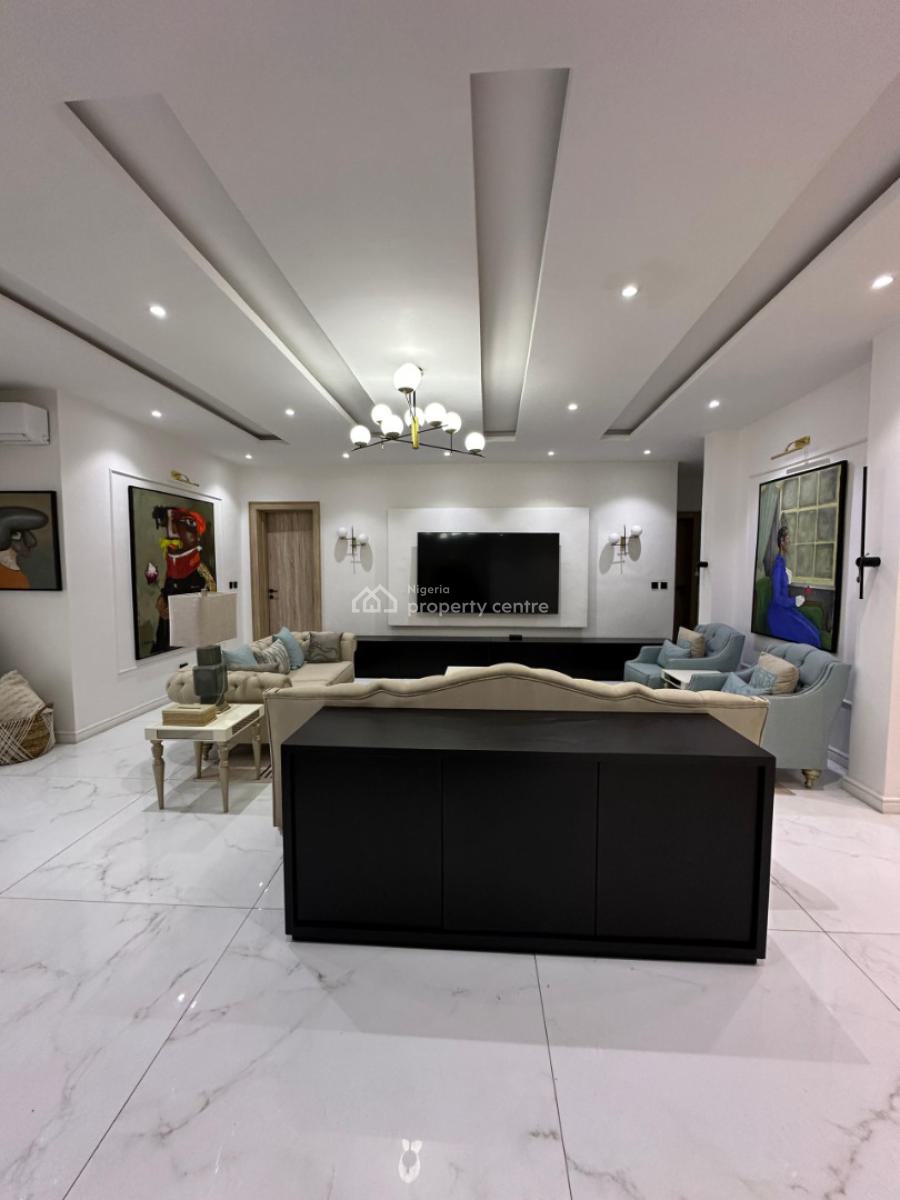 Luxury Fully Serviced 3 Bedroom Flat with a Room Bq, Lekki Phase 1, Lekki, Lagos, Flat / Apartment for Sale