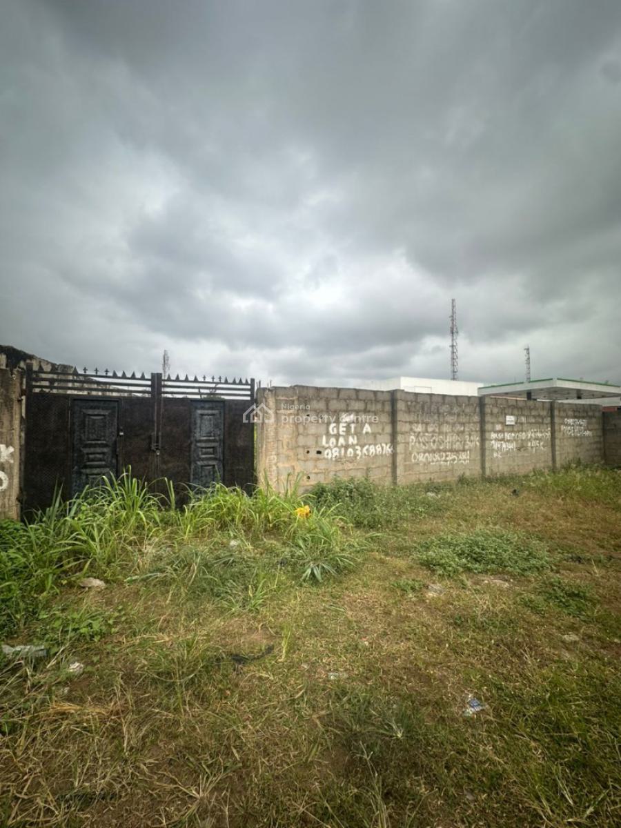 Vacant Land Measuring 1543.520sqmts Fenced  with Gate, Along Idimu Beside Nnpc, Egbeda, Alimosho, Lagos, Commercial Land for Sale