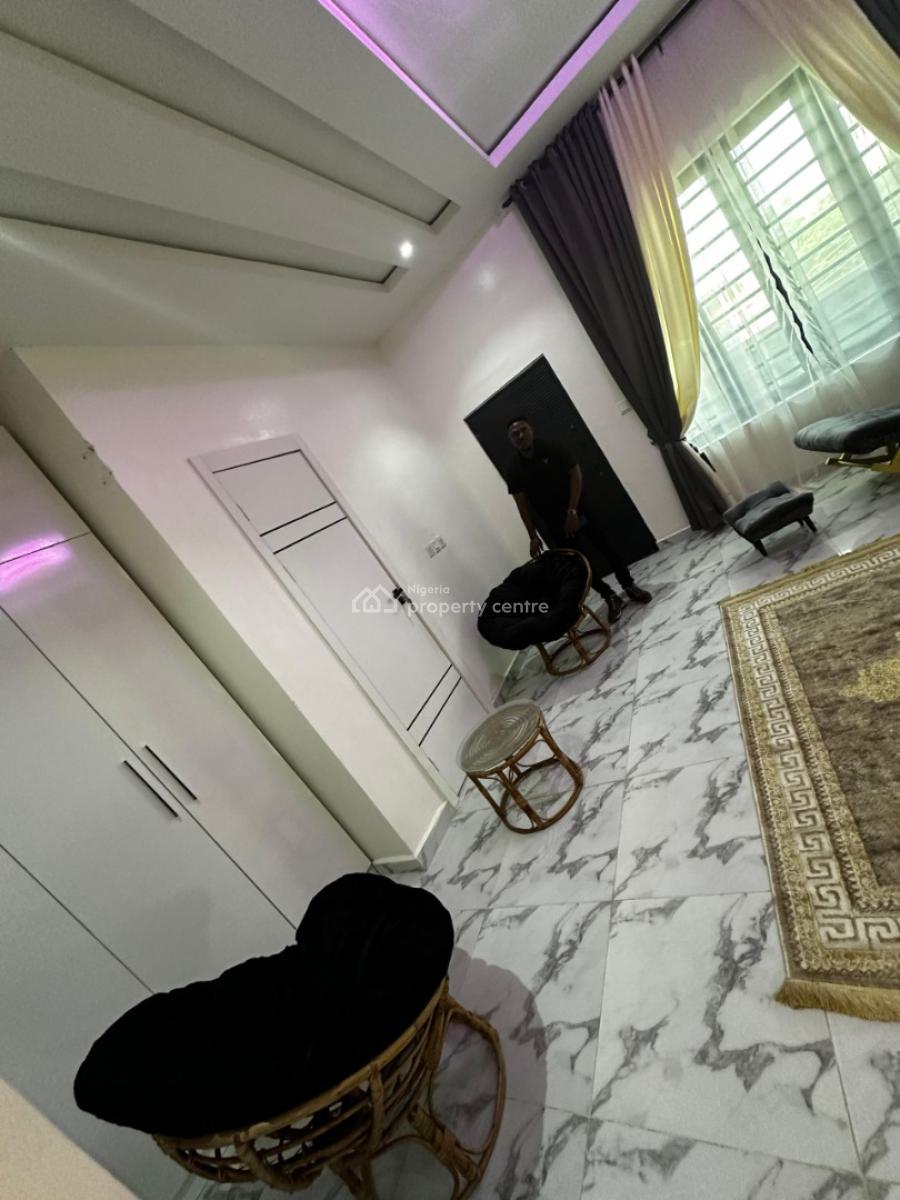 Furnished 4 Bedroom Semi Detached Duplex with Bq, Lekki Palm City Estate, Ajah, Lagos, Semi-detached Duplex for Rent