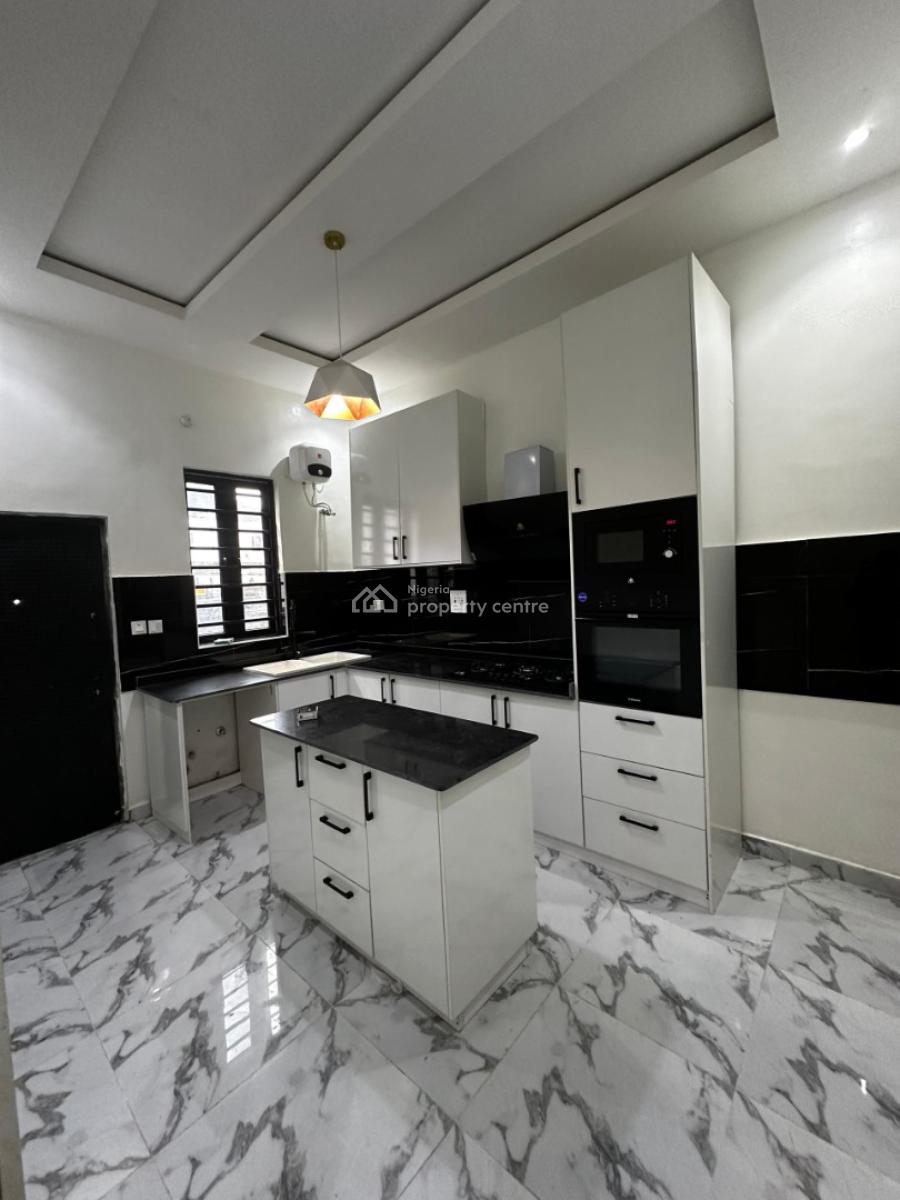 Furnished 4 Bedroom Semi Detached Duplex with Bq, Lekki Palm City Estate, Ajah, Lagos, Semi-detached Duplex for Rent