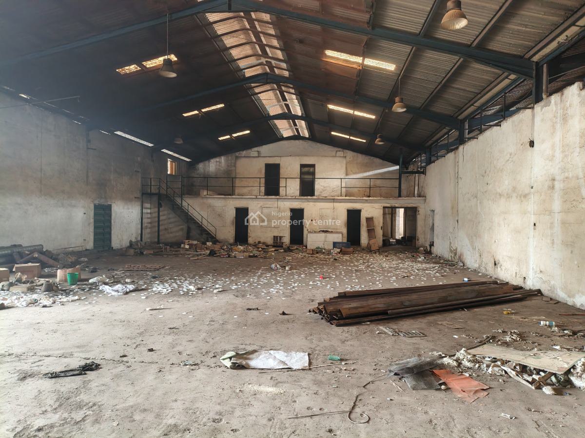 5,248.837 Wearhouse with  Offices Exclusive Compound, Industrial Area, Oregun, Ikeja, Lagos, Warehouse for Rent
