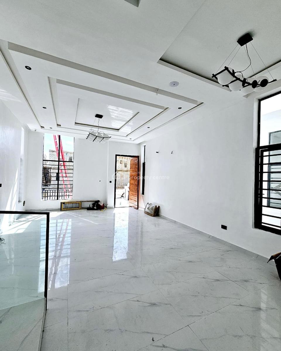 Fully Detached 5 Bedroom Smart Home Duplexes with Bq and Tennis Court, Sangotedo, Ajah, Lagos, Detached Duplex for Sale