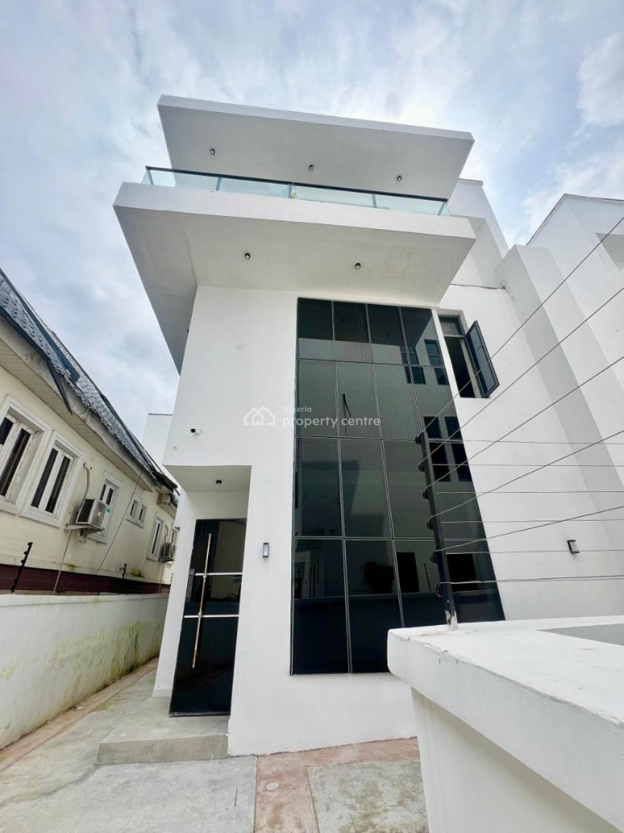 Luxury 4 Bedroom Fully Detached House with Bq, Ikate, Lekki, Lagos, Detached Duplex for Sale