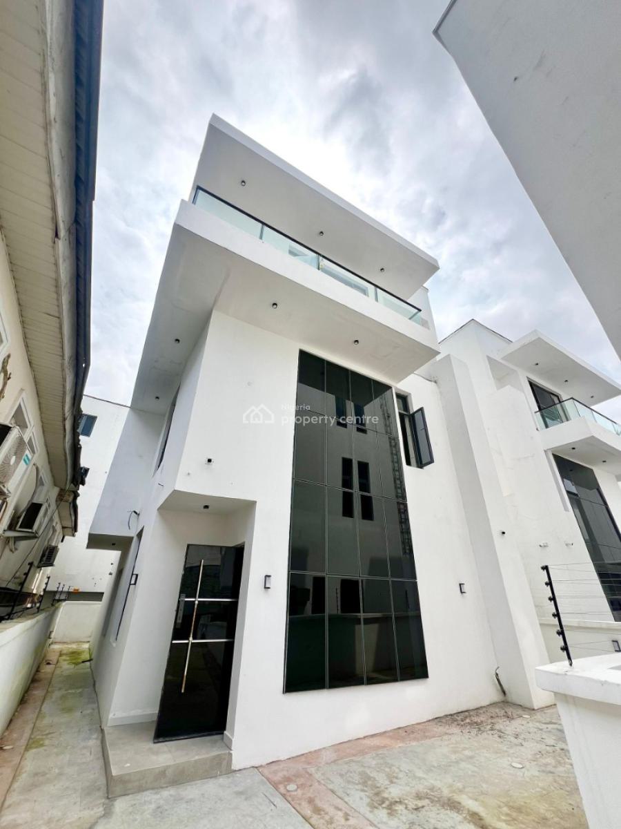 Luxury 4 Bedroom Fully Detached House with Bq, Ikate, Lekki, Lagos, Detached Duplex for Sale