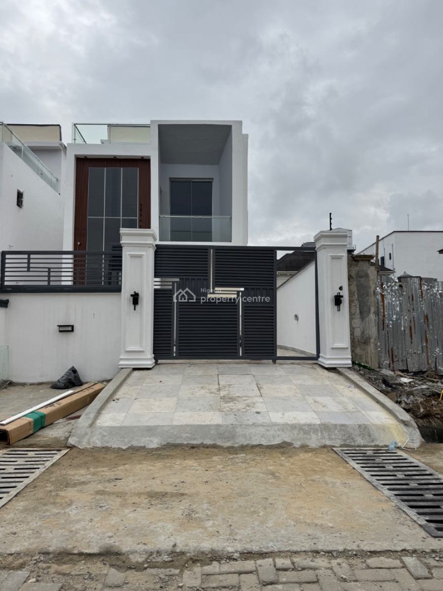 Brand New Luxury 5 Bedroom Detached Duplex + Bq, Rooftop Sit Out, Chevron, Lekki Expressway, Lekki, Lagos, Detached Duplex for Sale