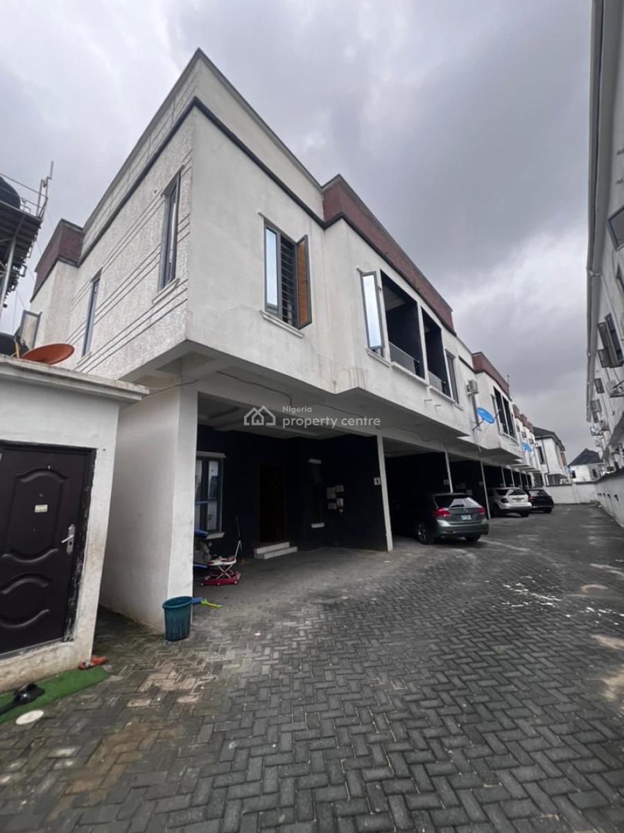 Standard 4 Bedroom Terrace Duplex in a Secured Estate, Gra, Ikota, Lekki, Lagos, Terraced Duplex for Rent