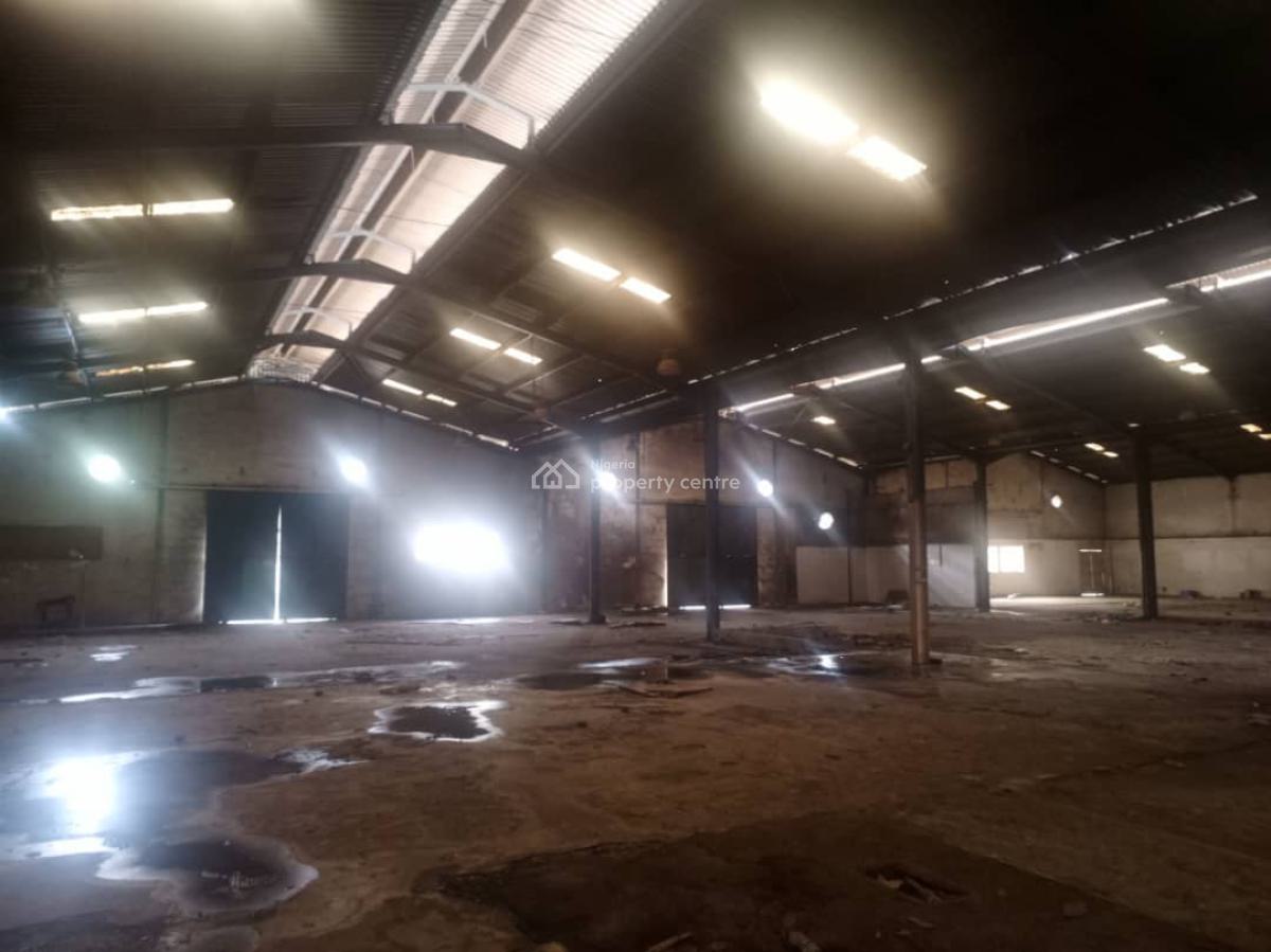 Approximately 4,175sqm Warehouse Space + Office Rooms  and Gate House, Oregun, Ikeja, Lagos, Warehouse for Rent