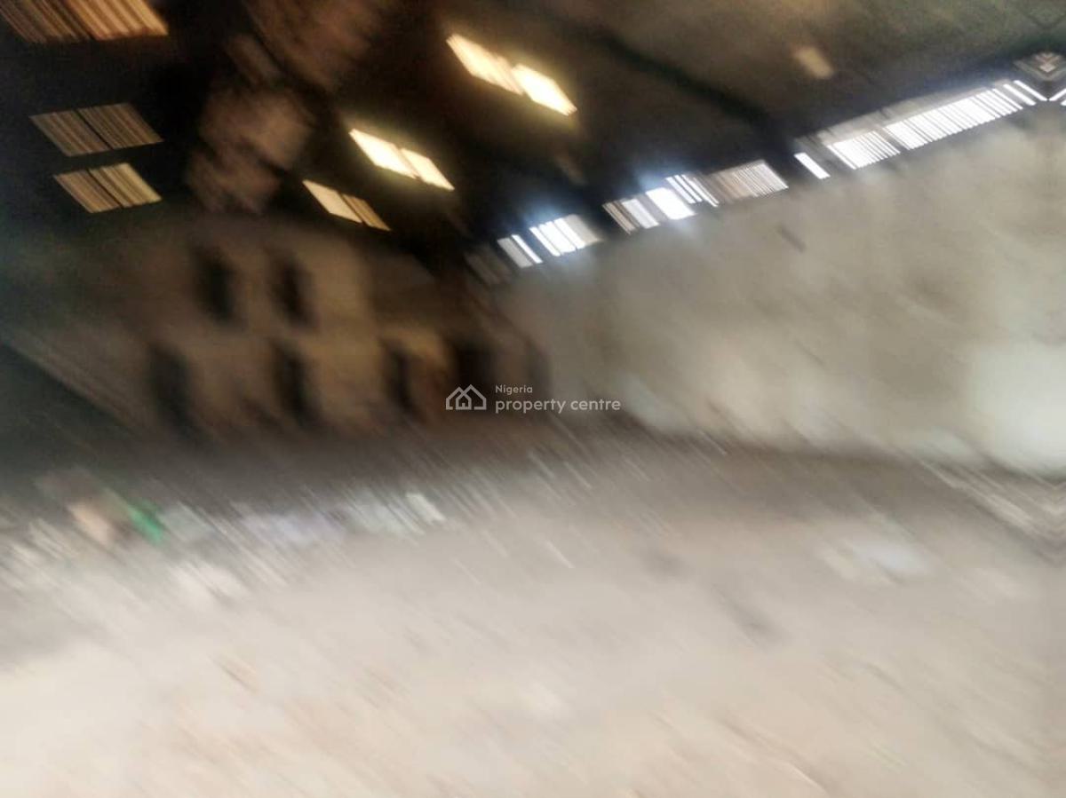 Approximately 4,175sqm Warehouse Space + Office Rooms  and Gate House, Oregun, Ikeja, Lagos, Warehouse for Rent