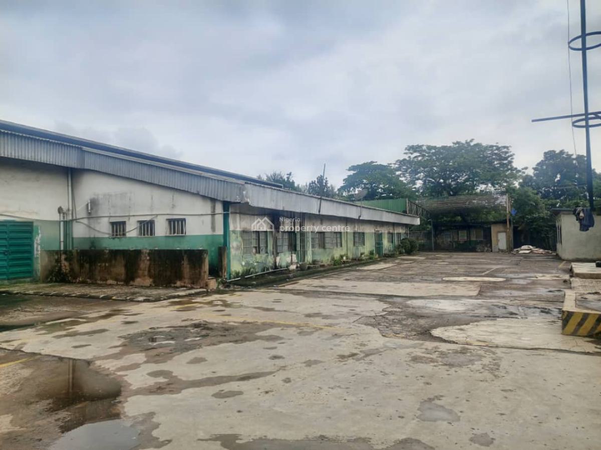 Approximately 4,175sqm Warehouse Space + Office Rooms  and Gate House, Oregun, Ikeja, Lagos, Warehouse for Rent