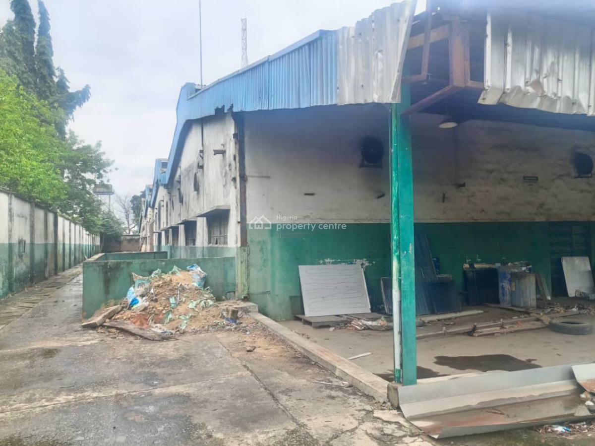 Approximately 4,175sqm Warehouse Space + Office Rooms  and Gate House, Oregun, Ikeja, Lagos, Warehouse for Rent