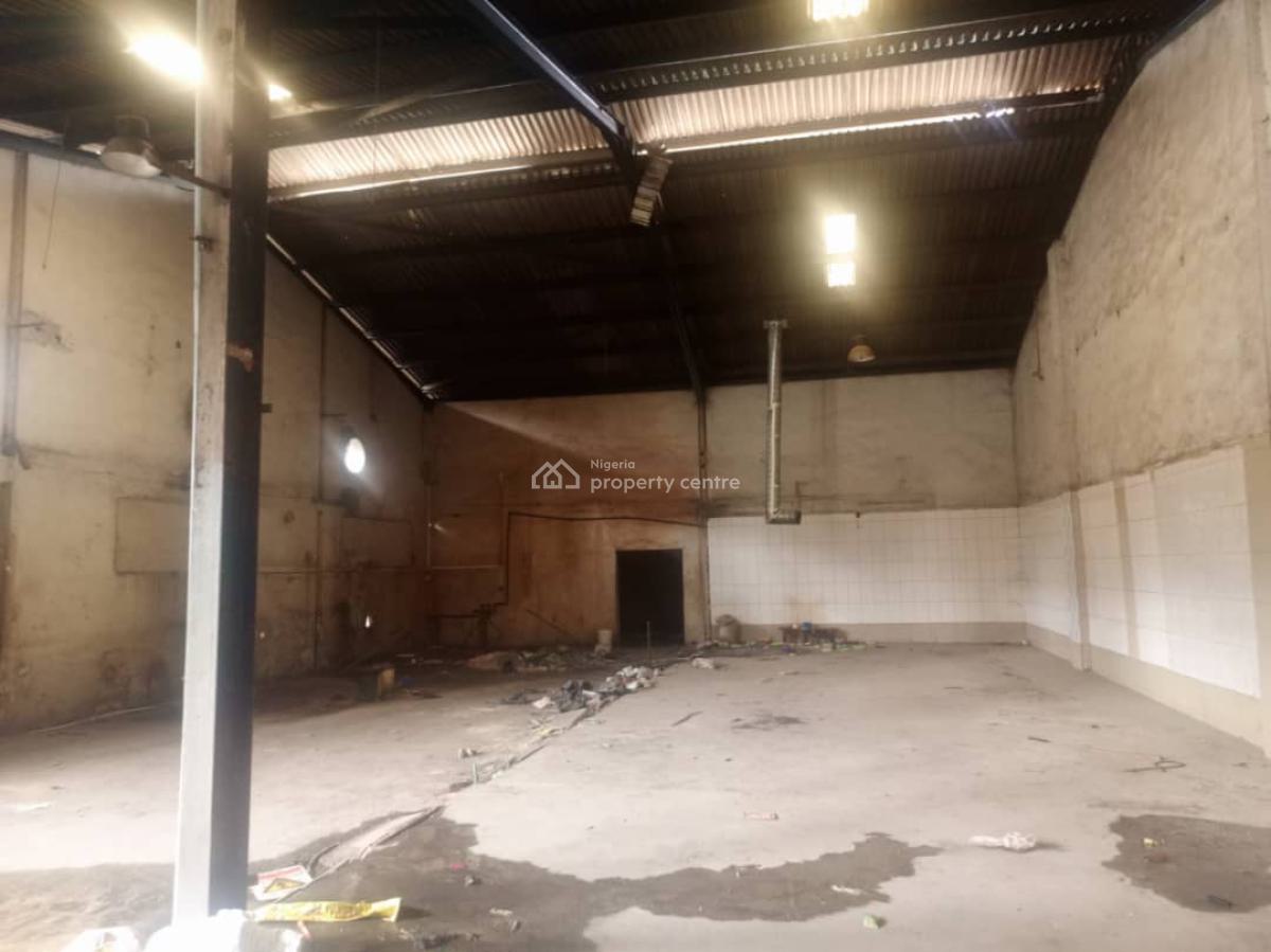 Approximately 4,175sqm Warehouse Space + Office Rooms  and Gate House, Oregun, Ikeja, Lagos, Warehouse for Rent