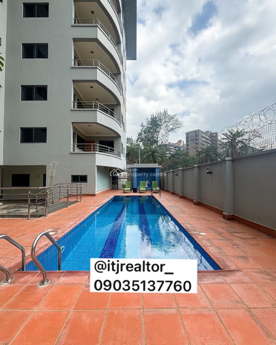 Lovely 3 Bedroom Apartment with Pool, Elevator and Bq, Ikoyi, Lagos, Block of Flats for Sale