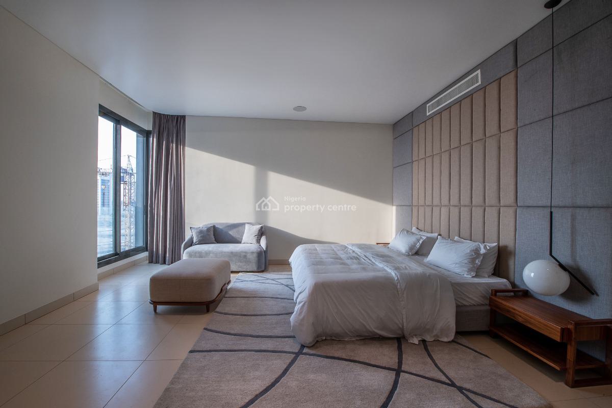 Exquisite 4-bedroom Luxury Apartment with Bq + Marina Waterfront View, Eko Atlantic City, Lagos, Block of Flats for Sale