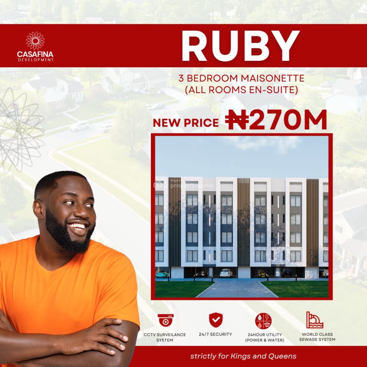 Affordable 3 Bedroom Mansionette All Ensuit with Mortgage, Maryland, Lagos, House for Sale