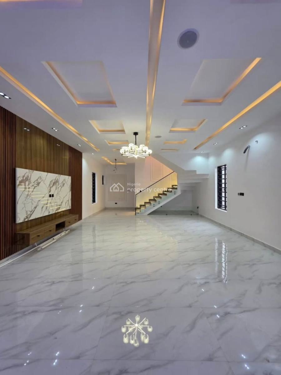 Luxury 5 Bedroom Duplex with Bq & Swimming Pool, Chevron, Lekki, Lagos, Detached Duplex for Sale