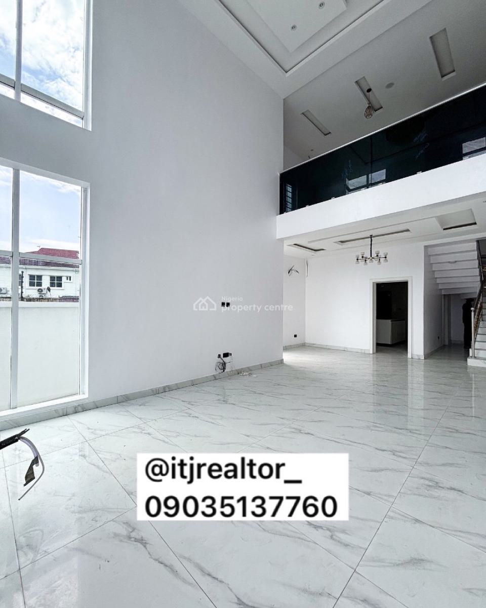 Stunning 5 Bedroom Detached Duplex with Swimming Pool and Bq, Chevron, Lekki, Lagos, Detached Duplex for Sale