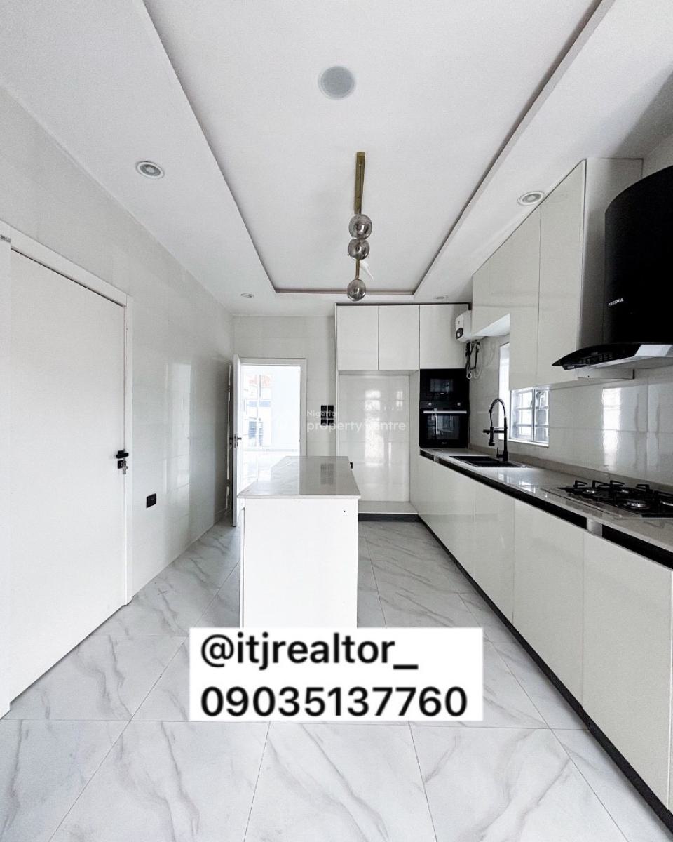 Stunning 5 Bedroom Detached Duplex with Swimming Pool and Bq, Chevron, Lekki, Lagos, Detached Duplex for Sale