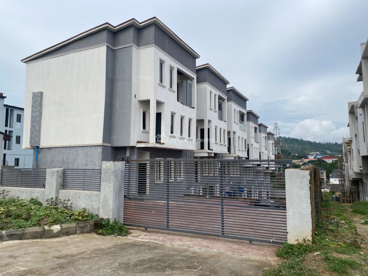 an Amazing Deal in a Cool Environment, 2 Minutes After Magistrate Court, Life Camp, Abuja, Terraced Duplex for Sale