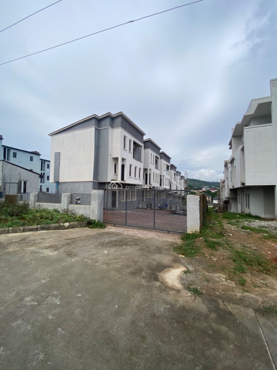an Amazing Deal in a Cool Environment, 2 Minutes After Magistrate Court, Life Camp, Abuja, Terraced Duplex for Sale