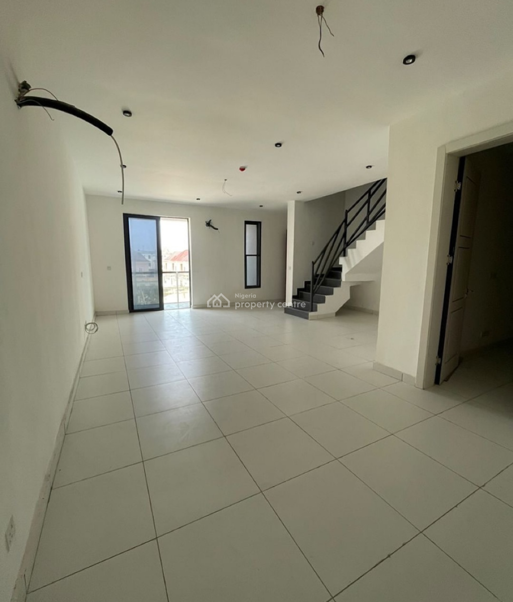 Fully Service 4 Bedroom Terrace Duplex, By Truck, Ologolo, Lekki, Lagos, Terraced Duplex for Rent