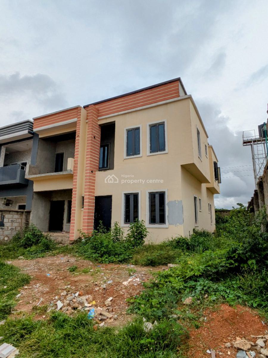 Semi Finished 4bedroom Semi Detached Duplex, Wumba District, Apo, Abuja, Semi-detached Duplex for Sale