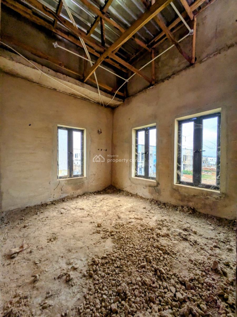 Semi Finished 4bedroom Semi Detached Duplex, Wumba District, Apo, Abuja, Semi-detached Duplex for Sale