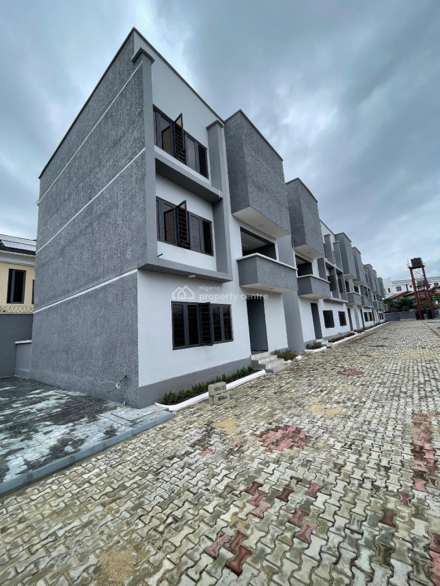 4bedroom Semi Detached Duplex with Swimming Pool, Spg Ologolo, Lekki, Lagos, Terraced Duplex for Sale