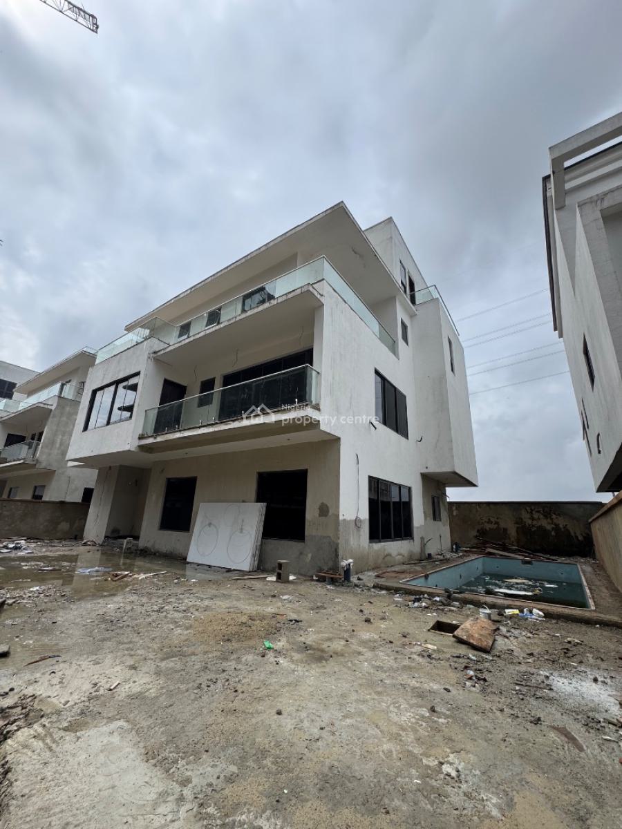 Brand New Luxury 5 Bedroom Detached Duplex + Bq, Pool, Elevator Etc, Banana Island, Ikoyi, Lagos, Detached Duplex for Sale