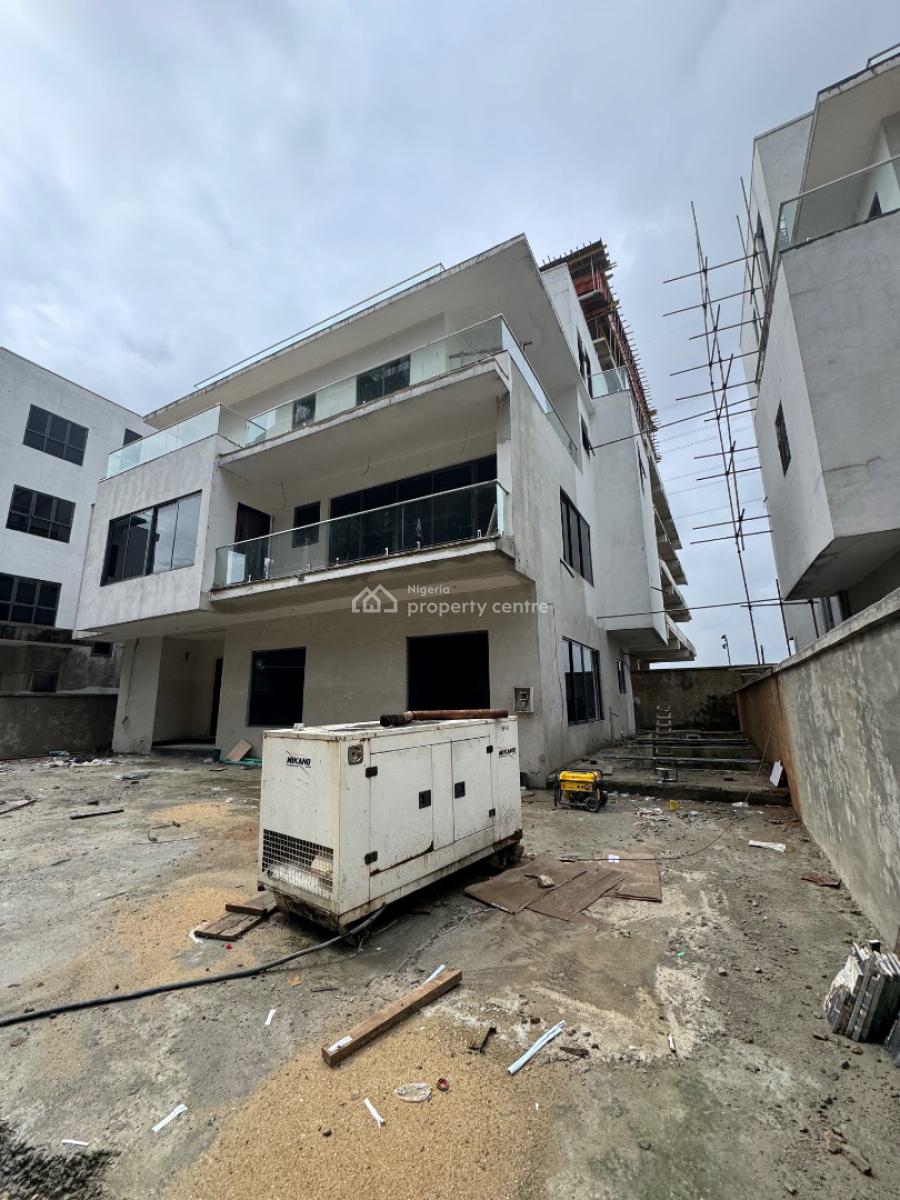 Brand New Luxury 5 Bedroom Detached Duplex + Bq, Pool, Elevator Etc, Banana Island, Ikoyi, Lagos, Detached Duplex for Sale