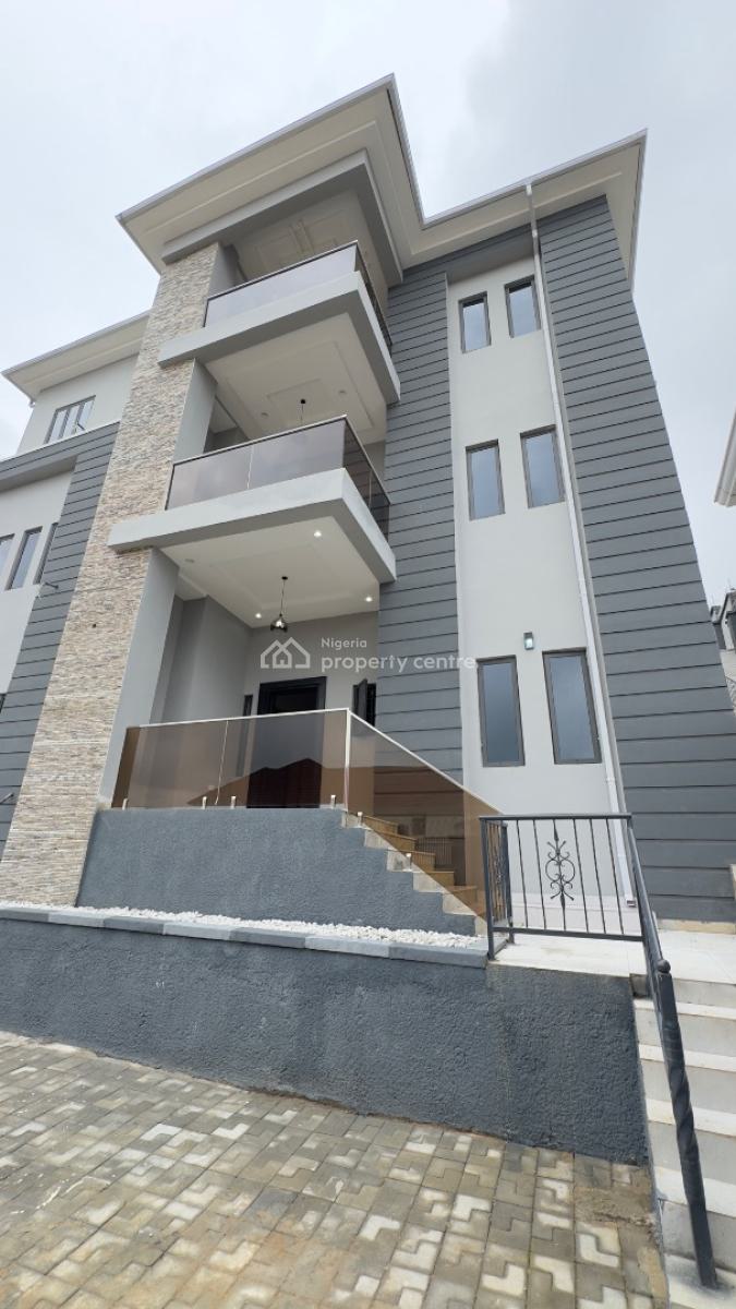 Newly Built 5 Bedroom Detached Mansion + Sitout, Guzape, Guzape District, Abuja, Detached Duplex for Sale