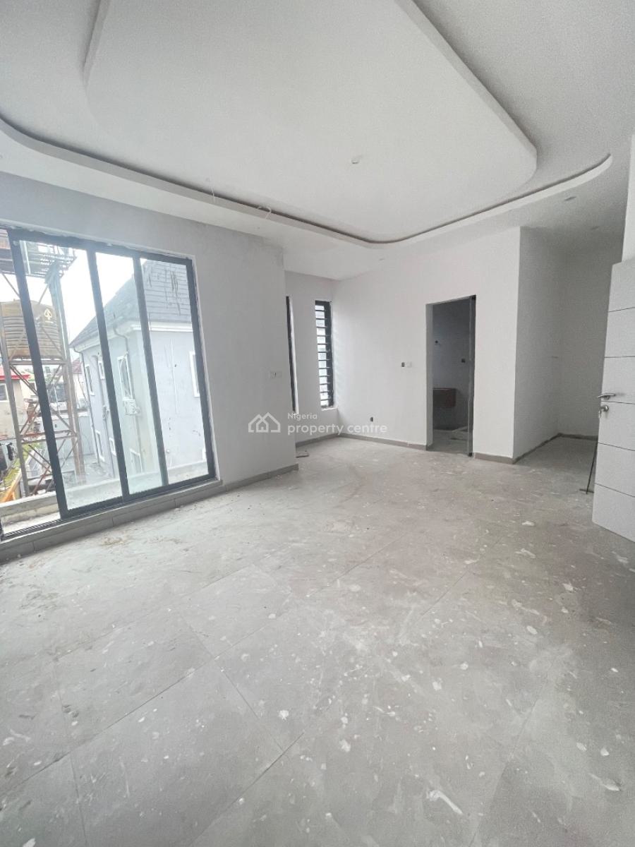 Luxury Brand New 4 Bedroom Terrace Duplex, Located Inside an Estate,good Road and Beautiful Fitted Kitchen, Sangotedo, Ajah, Lagos, Flat / Apartment for Rent