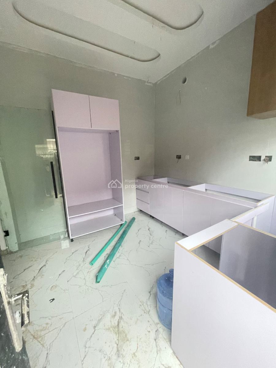 Luxury Brand New 4 Bedroom Terrace Duplex, Located Inside an Estate,good Road and Beautiful Fitted Kitchen, Sangotedo, Ajah, Lagos, Flat / Apartment for Rent