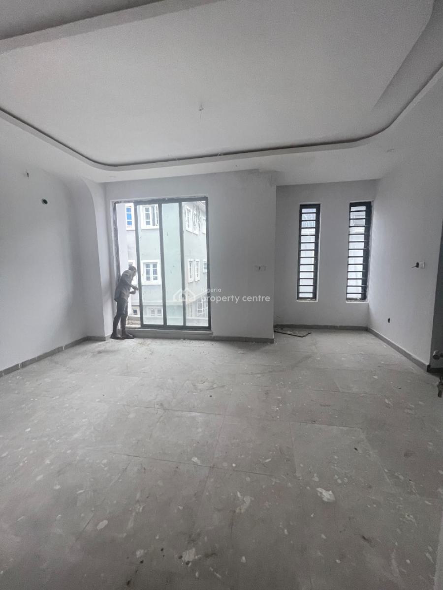 Luxury Brand New 4 Bedroom Terrace Duplex, Located Inside an Estate,good Road and Beautiful Fitted Kitchen, Sangotedo, Ajah, Lagos, Flat / Apartment for Rent
