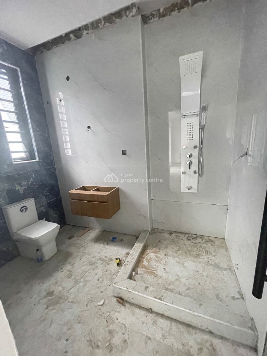 Luxury Brand New 4 Bedroom Terrace Duplex, Located Inside an Estate,good Road and Beautiful Fitted Kitchen, Sangotedo, Ajah, Lagos, Flat / Apartment for Rent