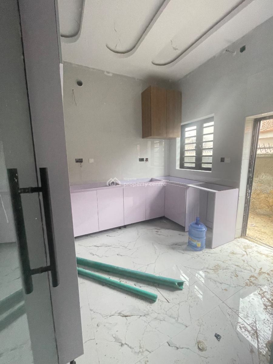 Luxury Brand New 4 Bedroom Terrace Duplex, Located Inside an Estate,good Road and Beautiful Fitted Kitchen, Sangotedo, Ajah, Lagos, Flat / Apartment for Rent
