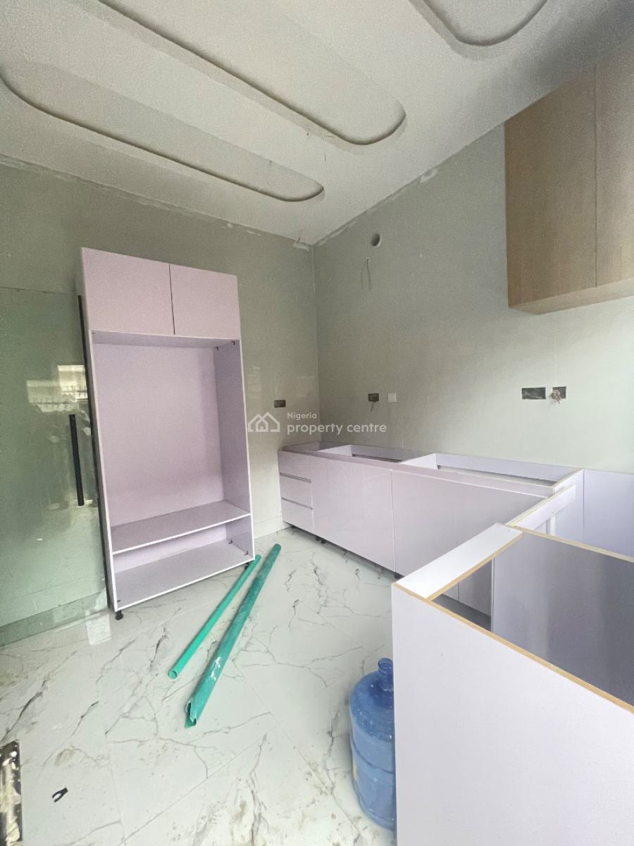 Luxury Brand New 4 Bedroom Terrace Duplex, Located Inside an Estate,good Road and Beautiful Fitted Kitchen, Sangotedo, Ajah, Lagos, Flat / Apartment for Rent