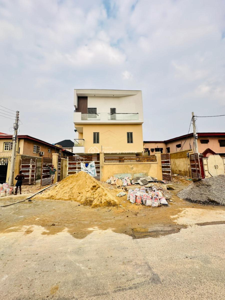 Newly Built 4 Bedroom Semi Detached Duplex with Bq, Ogba, Ikeja, Lagos, Semi-detached Duplex for Sale