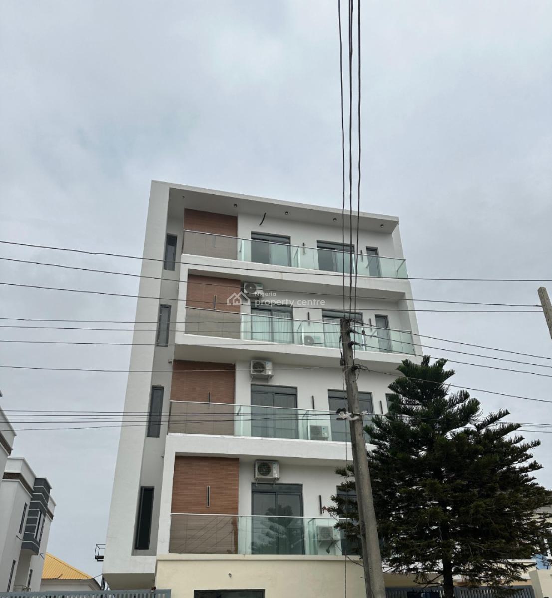 Top-notch Finished Serviced 3 Bedroom Flat with a Room Bq, Lekki Phase 1, Lekki, Lagos, Flat / Apartment for Rent