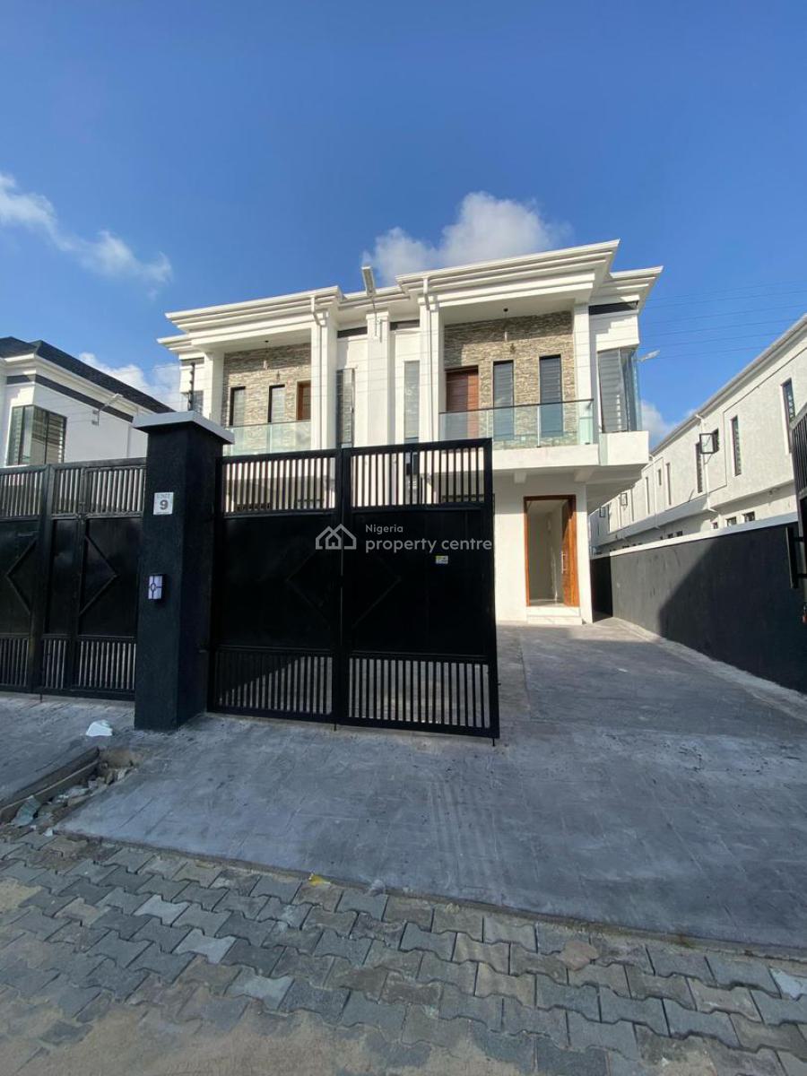 Stunning 4 Bedroom Semi Detached Duplex with Bq, Ikota, Lekki, Lekki, Lagos, Semi-detached Duplex for Rent