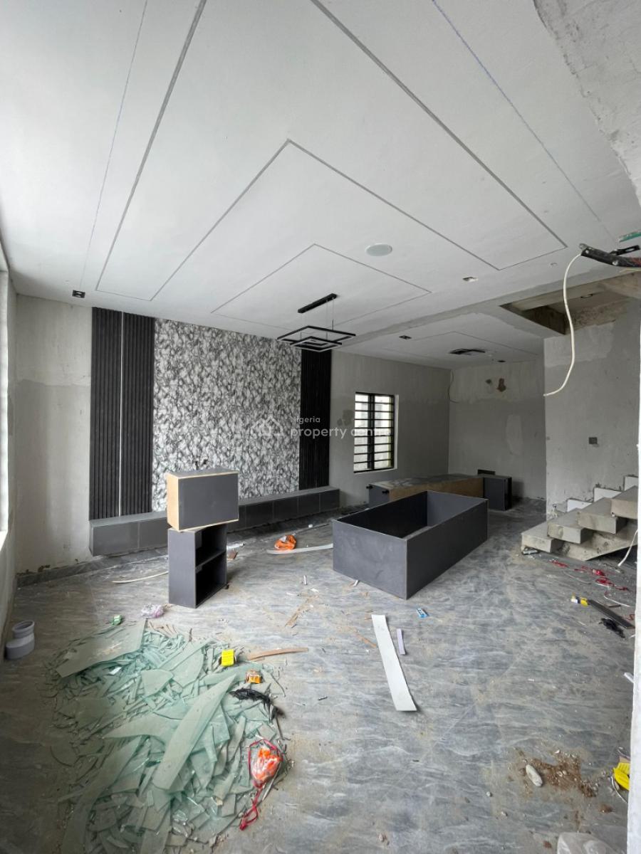 Awesome 4 Bedroom Semi Detached Duplex with Communal Pool on 2 Floors, Chevron Toll Gate, Orchid Road, Lekki, Lagos, Semi-detached Duplex for Sale