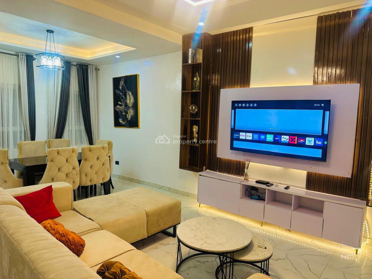 Luxury Fully Furnished and Serviced 3-bedroom Terrace Duplex, Harris Drive, Vgc Extension, Vgc, Lekki, Lagos, Terraced Duplex for Rent