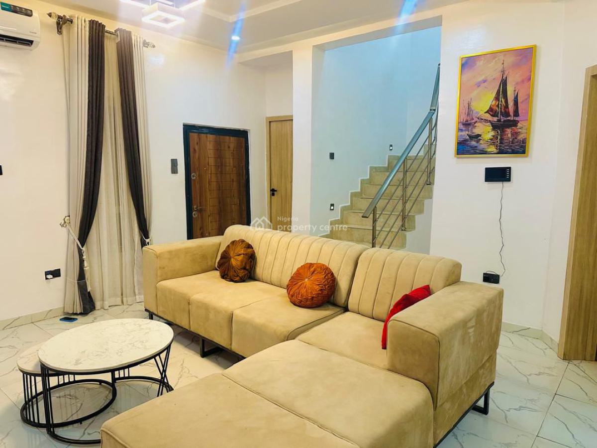 Luxury Fully Furnished and Serviced 3-bedroom Terrace Duplex, Harris Drive, Vgc Extension, Vgc, Lekki, Lagos, Terraced Duplex for Rent