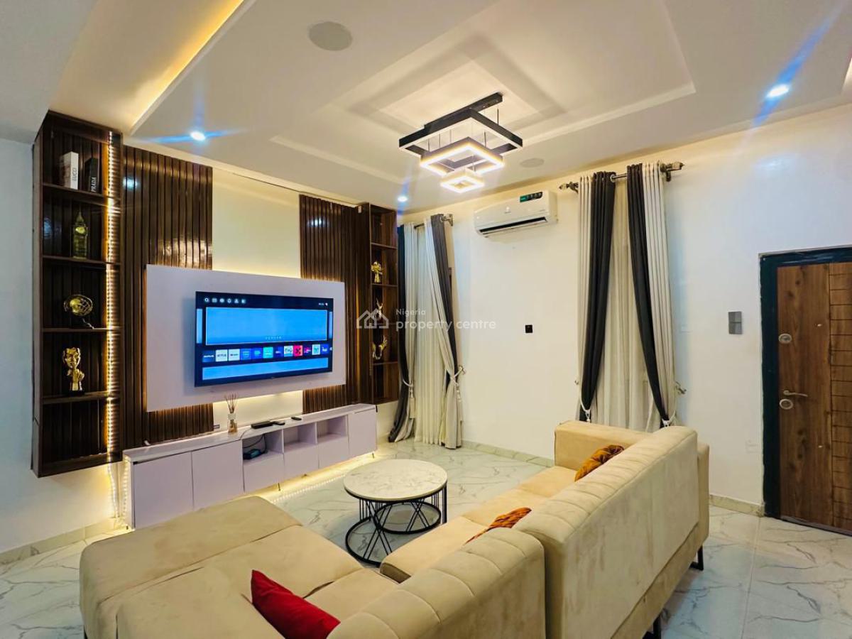 Luxury Fully Furnished and Serviced 3-bedroom Terrace Duplex, Harris Drive, Vgc Extension, Vgc, Lekki, Lagos, Terraced Duplex for Rent