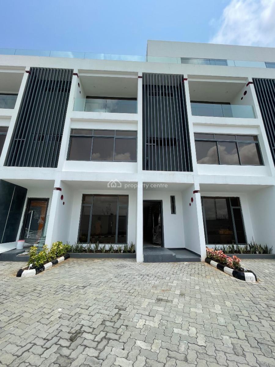 Contemporary Penthouse with Bq, Cinema, Gym, Elevator,rooftop Pool, 4 and 5 Bedroom Study Room, Box Room and Roof Top Pool for Sale, Ikate, Lekki, Lagos, Detached Duplex for Sale