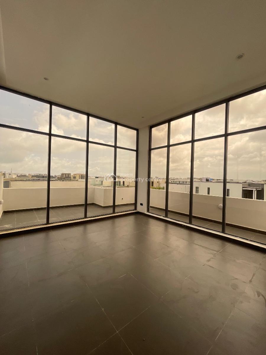 Contemporary Penthouse with Bq, Cinema, Gym, Elevator,rooftop Pool, 4 and 5 Bedroom Study Room, Box Room and Roof Top Pool for Sale, Ikate, Lekki, Lagos, Detached Duplex for Sale