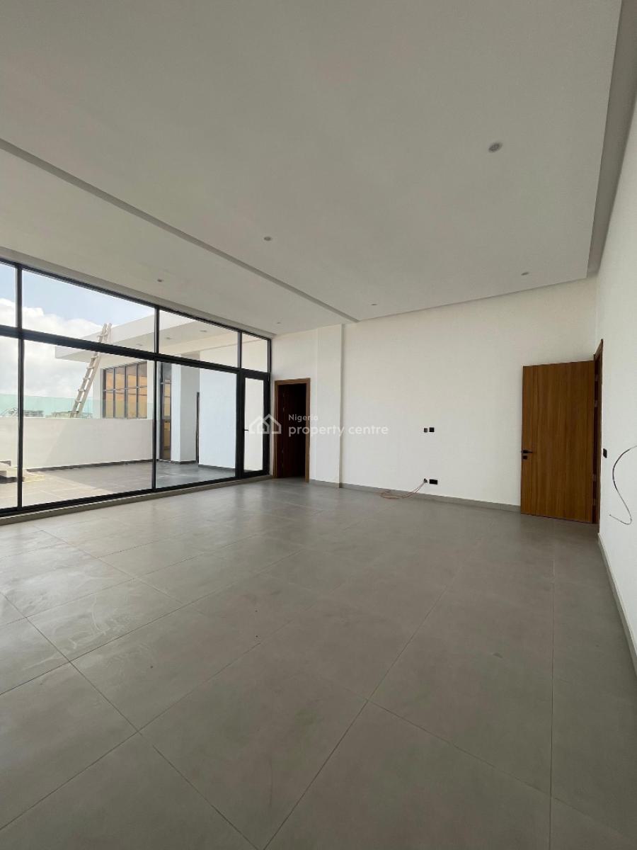 Contemporary Penthouse with Bq, Cinema, Gym, Elevator,rooftop Pool, 4 and 5 Bedroom Study Room, Box Room and Roof Top Pool for Sale, Ikate, Lekki, Lagos, Detached Duplex for Sale