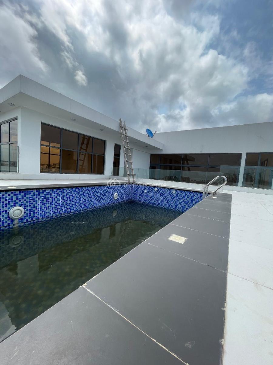Contemporary Penthouse with Bq, Cinema, Gym, Elevator,rooftop Pool, 4 and 5 Bedroom Study Room, Box Room and Roof Top Pool for Sale, Ikate, Lekki, Lagos, Detached Duplex for Sale