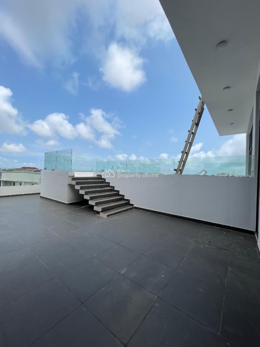 Contemporary Penthouse with Bq, Cinema, Gym, Elevator,rooftop Pool, 4 and 5 Bedroom Study Room, Box Room and Roof Top Pool for Sale, Ikate, Lekki, Lagos, Detached Duplex for Sale